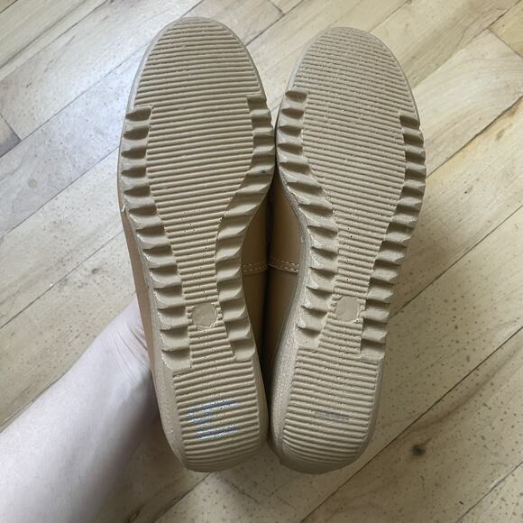 Eastland Womens Wedge Loafers Tan Size 7.5 NWOB Made In U.S.A Leather - Picture 12 of 12